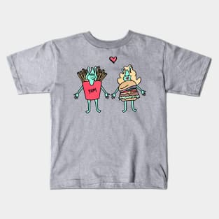 Burger and Fries Kids T-Shirt